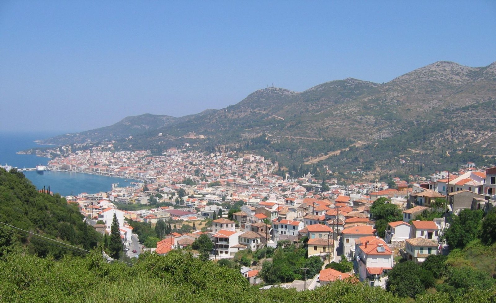 Samo, Grecia: Il triangolo della felicita